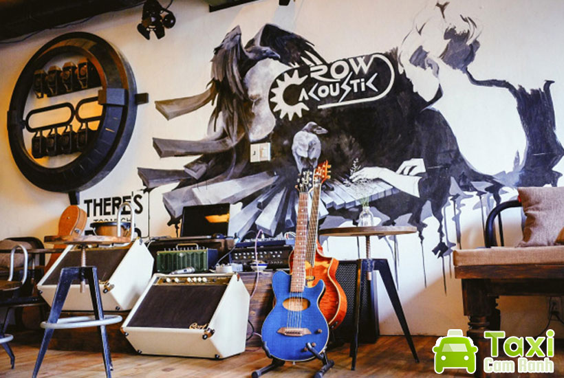 Crow Acoustic Coffee quán cafe acoustic ở Nha Trang phong cách hiện đại trẻ trung