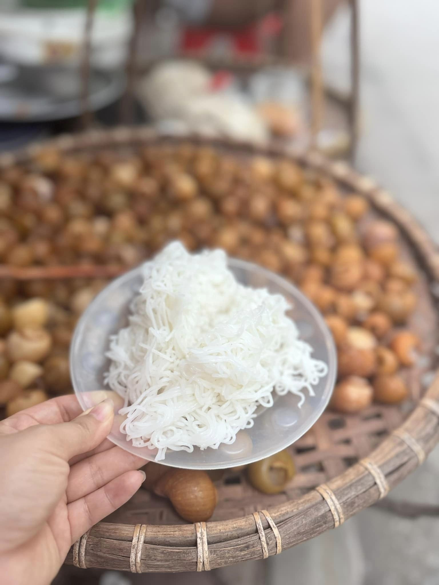 Bún ốc cô Thêm phiên bản cũ đặc trưng