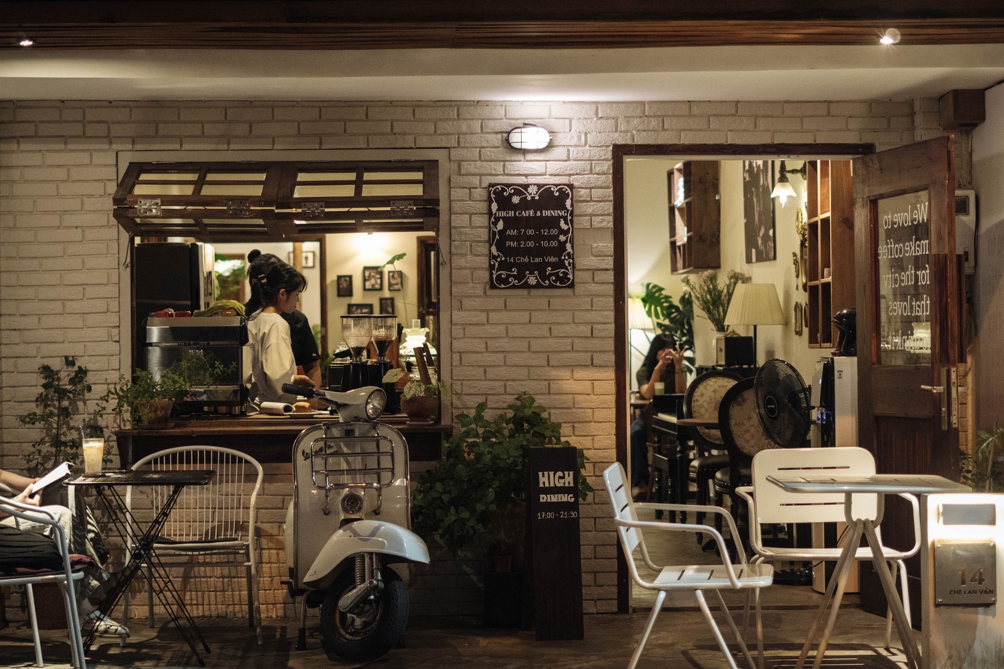quán cà phê ở Buôn Ma Thuột High Coffee xanh mát