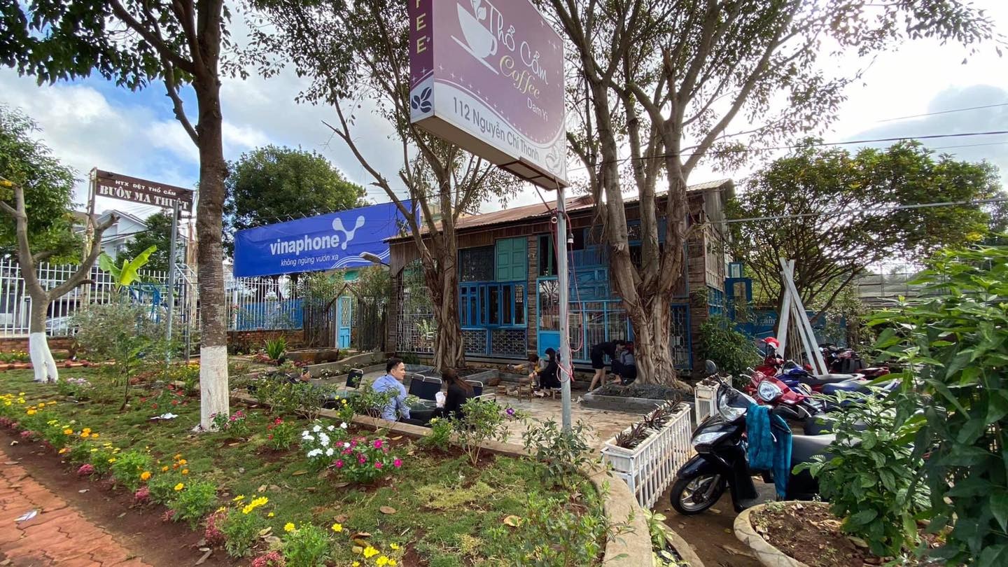 quán cà phê ở Buôn Ma Thuột Thổ Cẩm Dam Yi Coffee văn hóa
