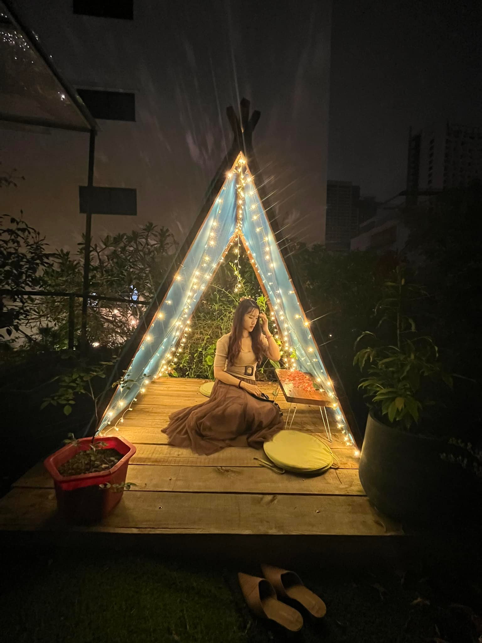 Cloud Garden Coffee Shop sân vườn xanh view biển Đà Nẵng