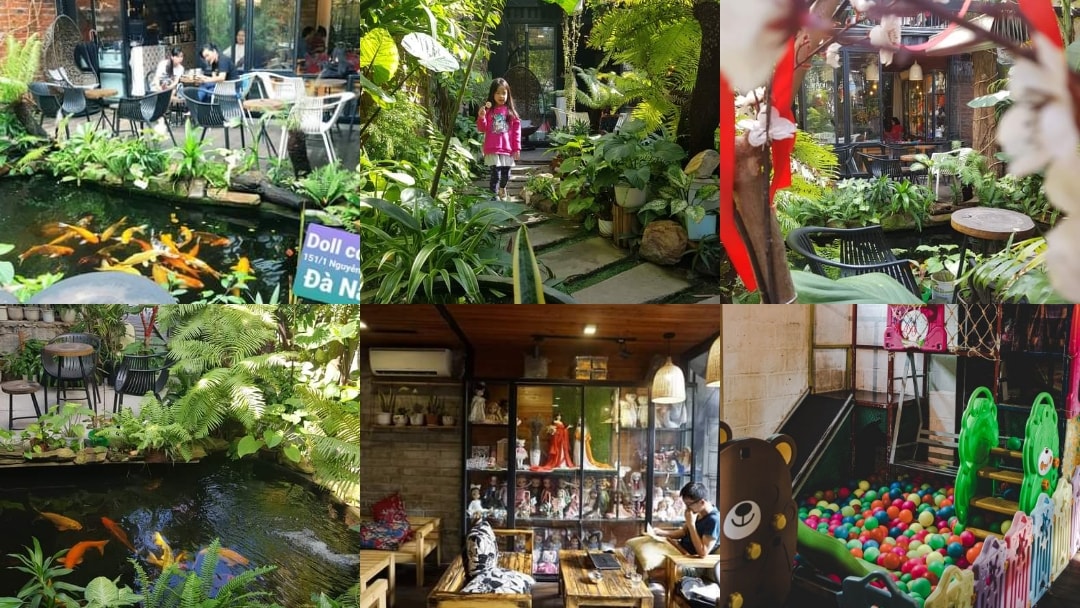 quán cà phê view biển ở đà nẵng doll cafe