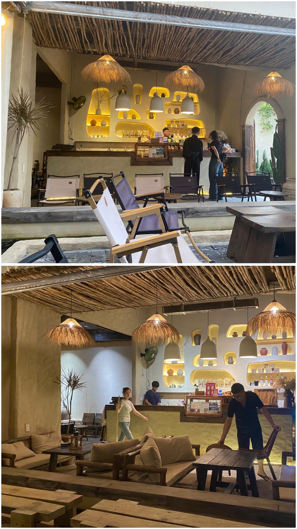 eweik coffee minimalist white aesthetic đà nẵng