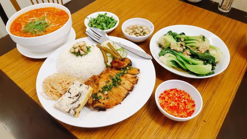 Cơm tấm Ali - quán cơm ngon Hà Nội với hương vị miền Tây chân thật