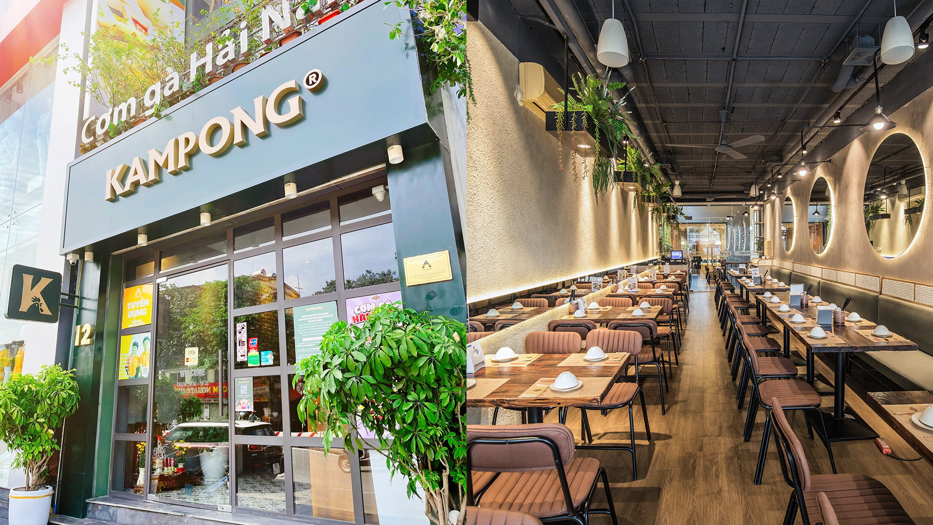 Kampong - quán cơm ngon Hà Nội với cơm gà Hải Nam đặc trưng Singapore