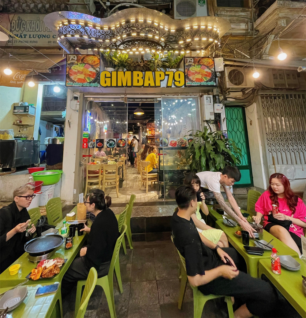 Gimbap Hàn Quốc đa dạng