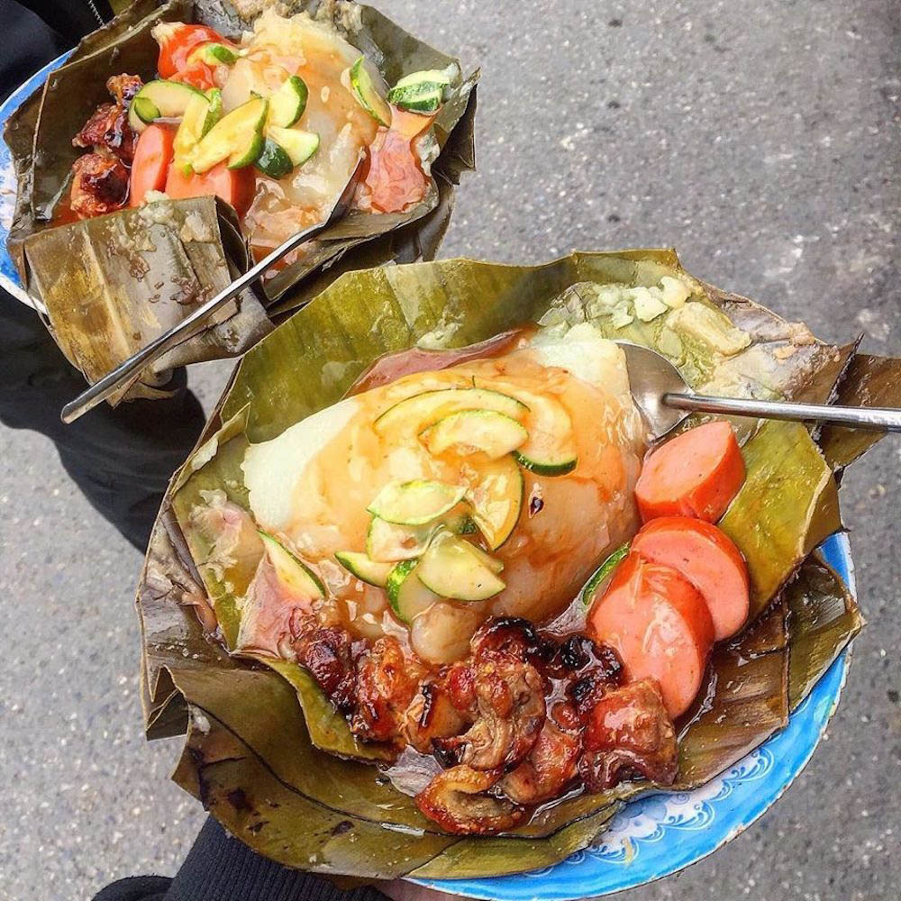 Bánh giò truyền thống thơm ngon tại Đông Các Hà Nội