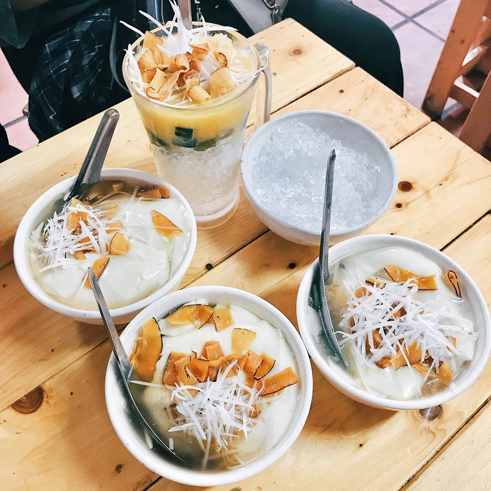 Tào phớ Nghĩa Tân - ăn vặt Hà Nội giải nhiệt mùa hè