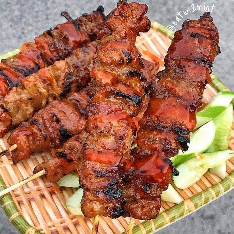 Bánh mì thịt xiên nướng Mai Béo