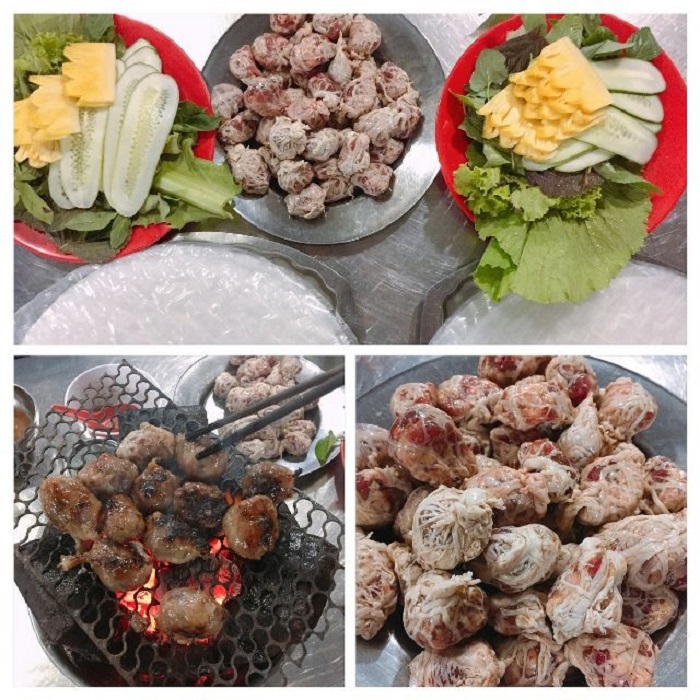 Bò nướng mỡ chài thơm phức hấp dẫn
