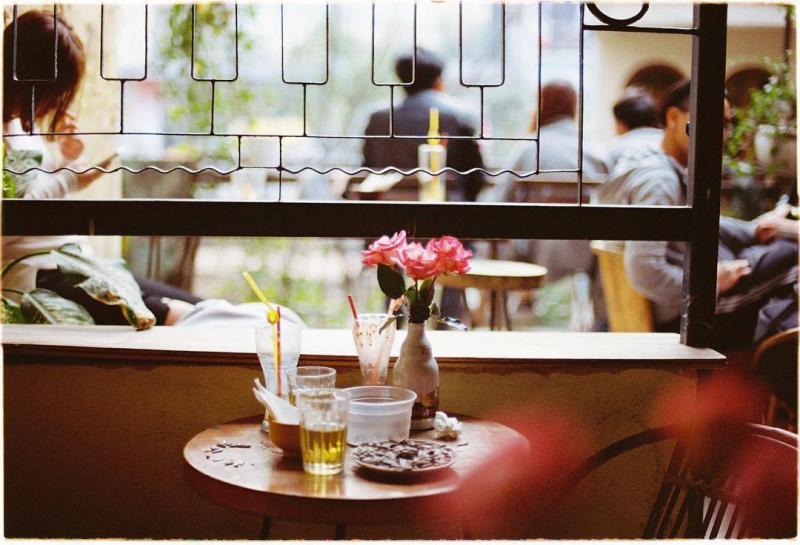 Không gian thoáng mát của Xoan Cafe