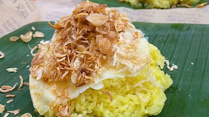 Đĩa xôi xéo thơm lừng