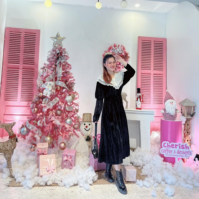 Cherish Coffee decor Noel ấm cúng