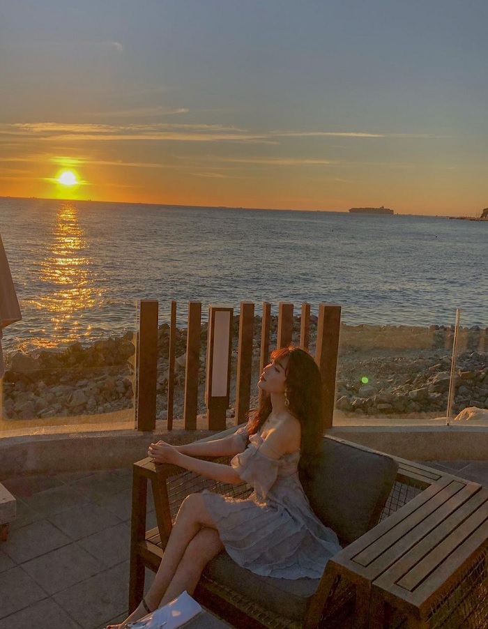 Hoàng hôn lãng mạn nhìn từ Marina Club Vũng Tàu