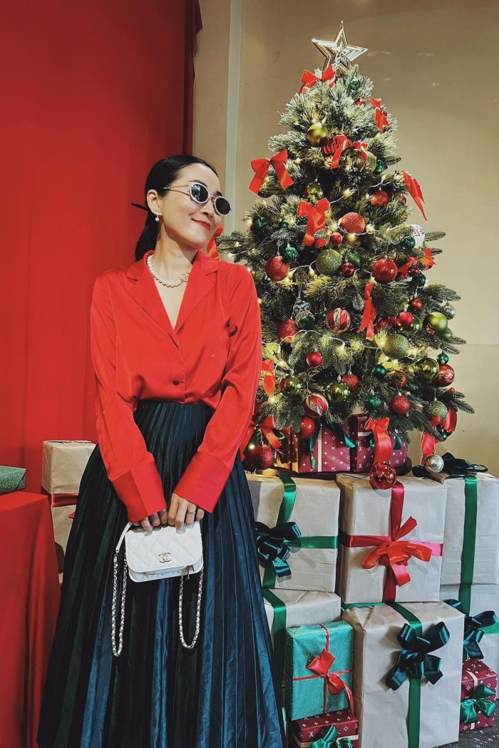 Ding Tea decor Giáng sinh ấn tượng