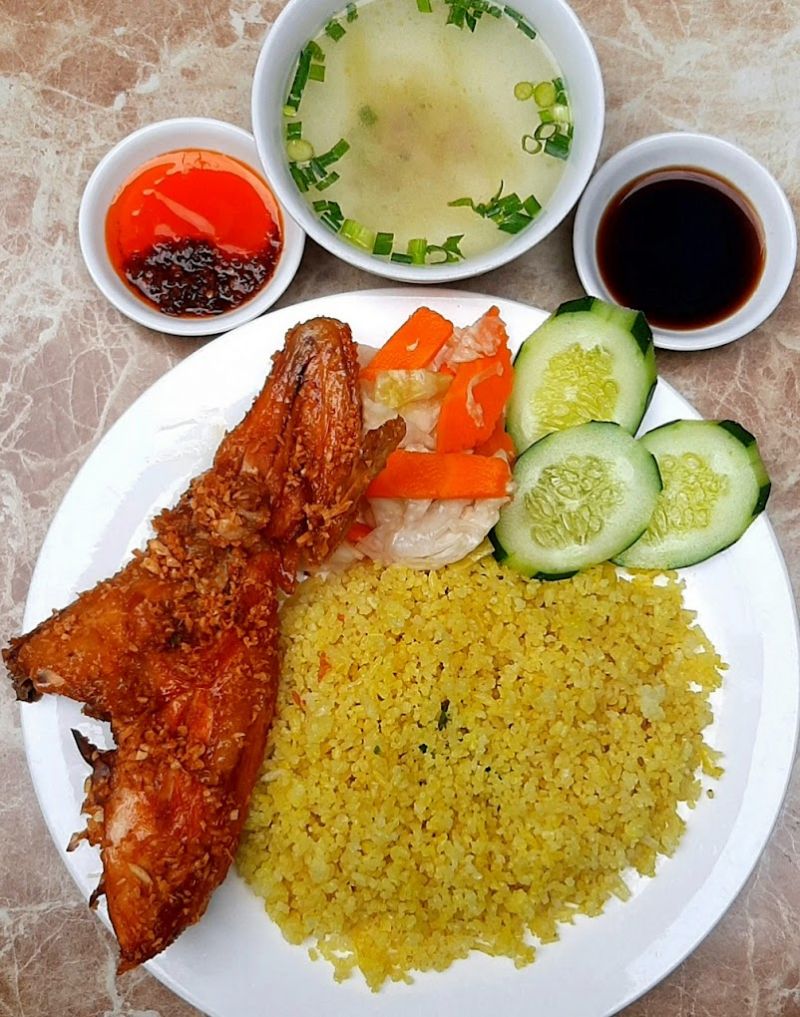 Cơm chiên A. Bảo đậm đà