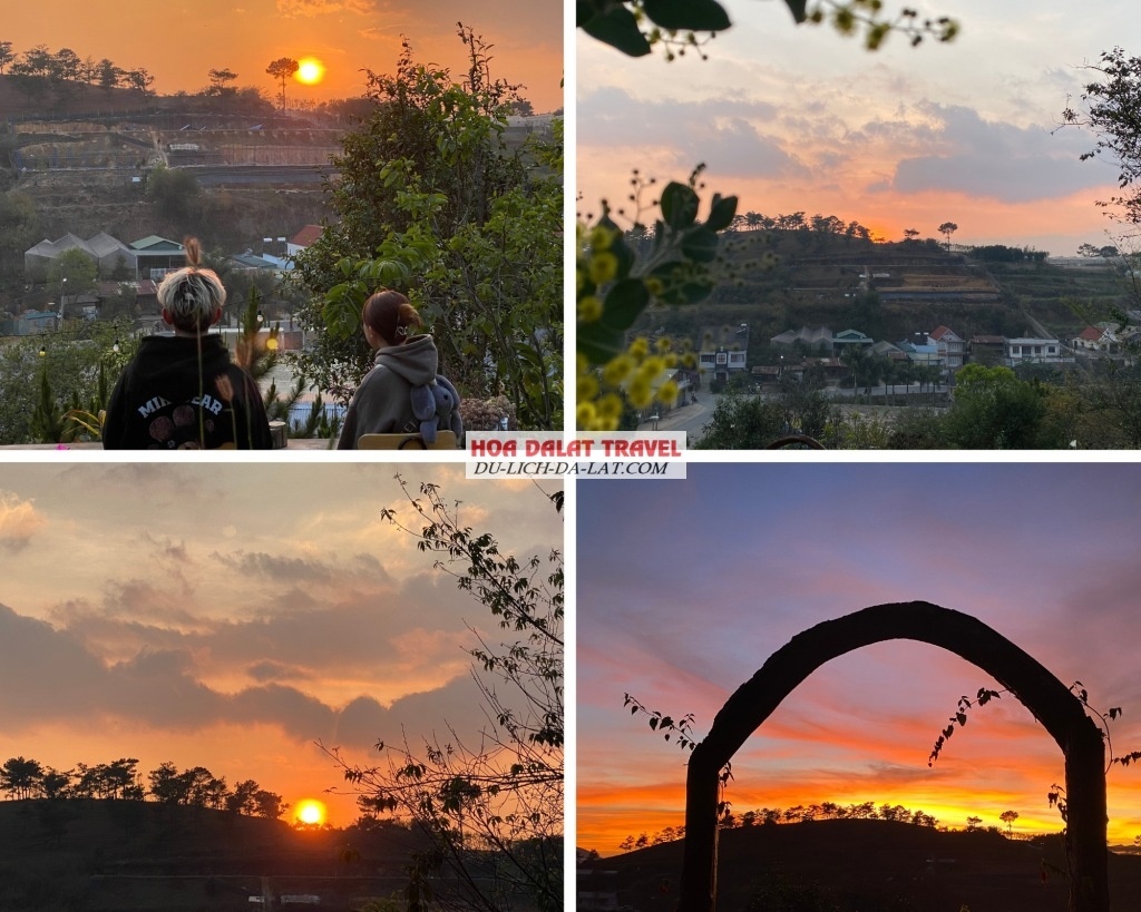 DALAT EDEN cafe ngắm hoàng hôn