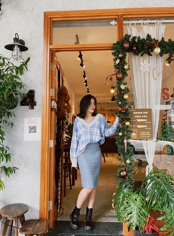 Simor Coffee không gian Giáng sinh đẹp