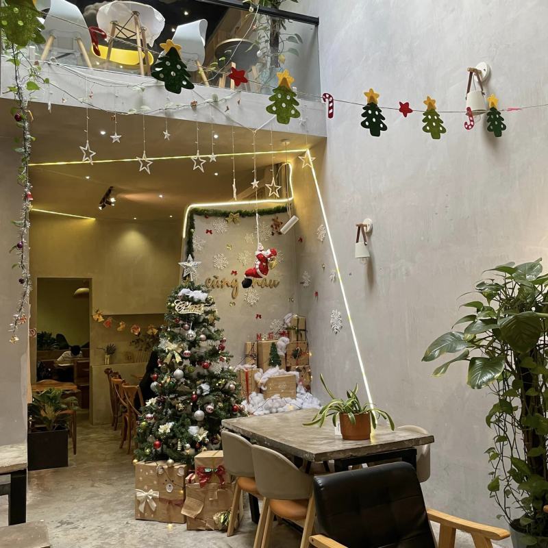 Infini-T cafe decor Noel đẹp