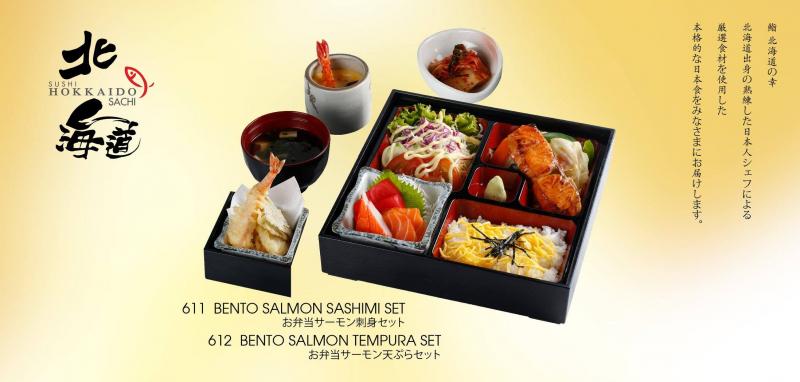 Sushi Hokkaido Sachi - Bento seafood set