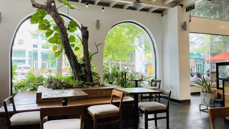Không gian hiện đại tại The Coffee House Vũng Tàu