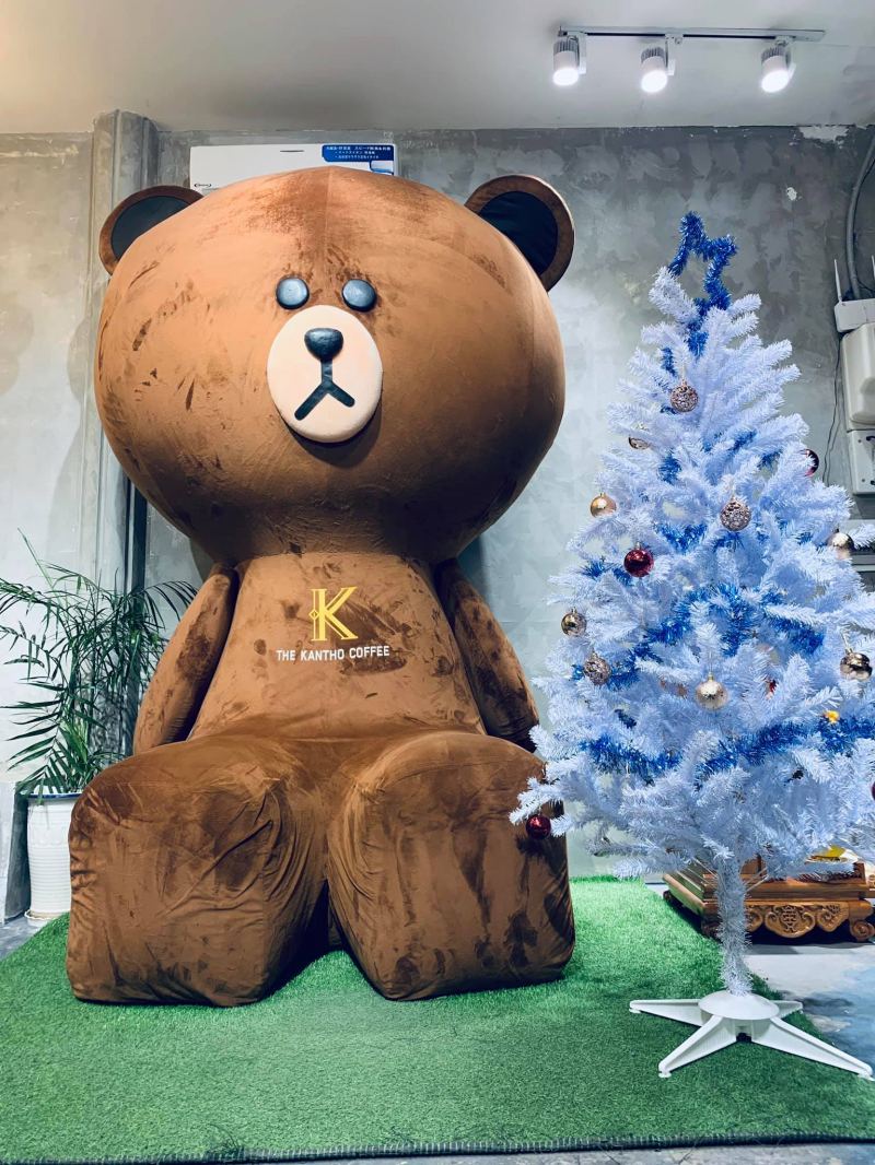 The Kantho Coffee trang trí Giáng sinh lung linh