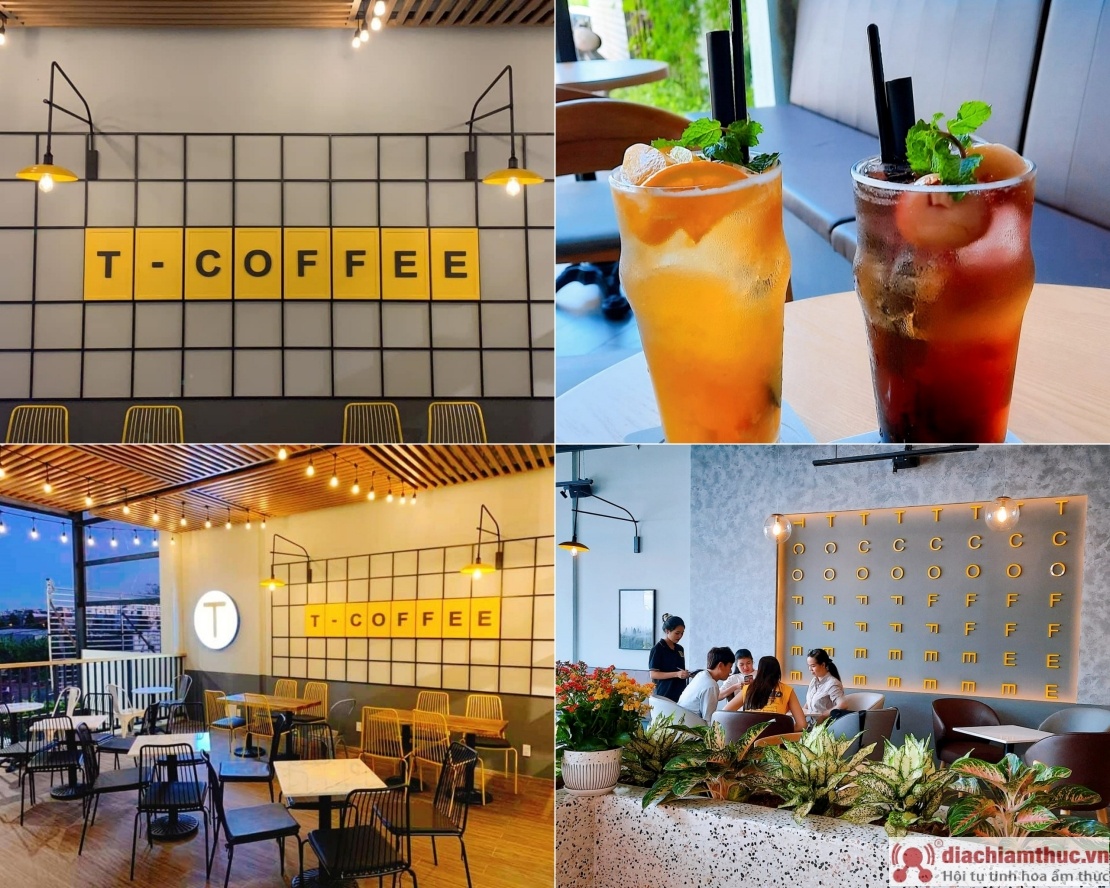 Hệ thống ánh sáng nghệ thuật tại T Coffee