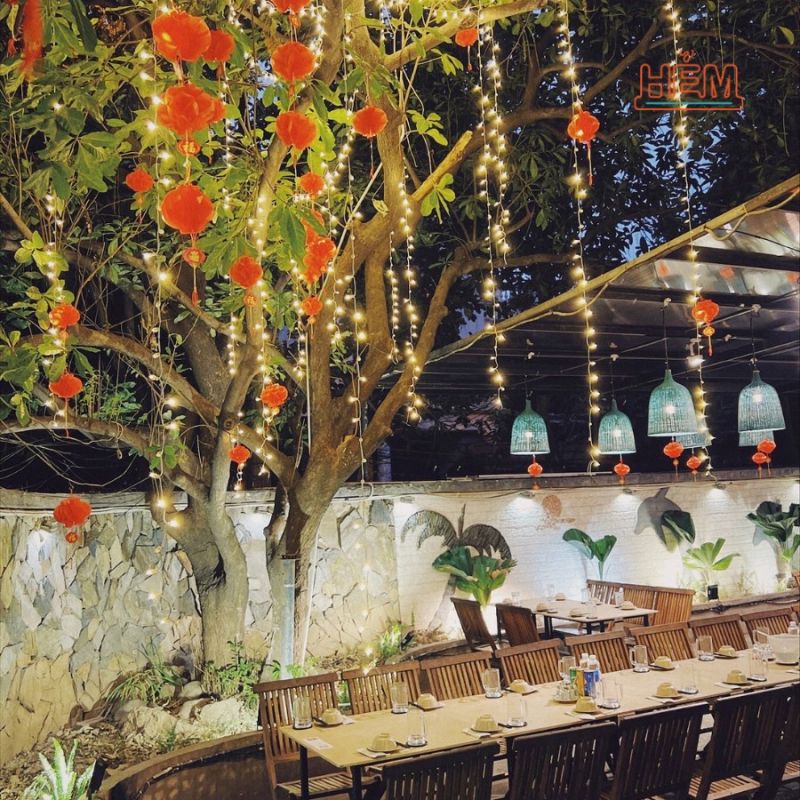 Không gian hiện đại pha chút Sài Gòn tại Hẻm Quán