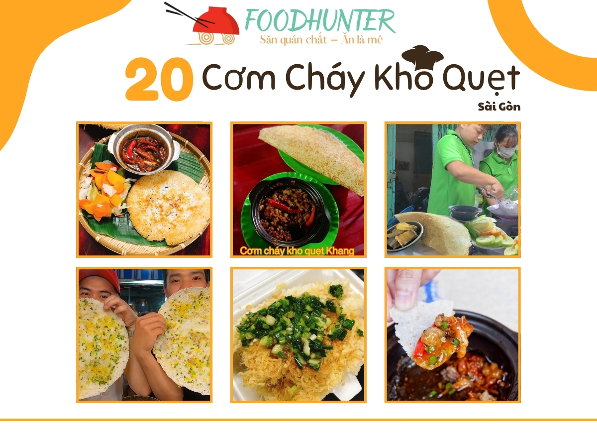 Cơm Cháy Kho Quẹt Sài Gòn Ở Đâu Ngon? Top 20 Quán Nổi Tiếng Nhất