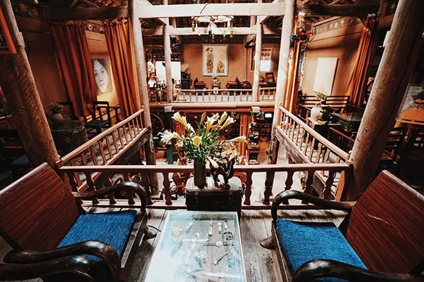 Nhà Sàn Cafe kiến trúc dân tộc