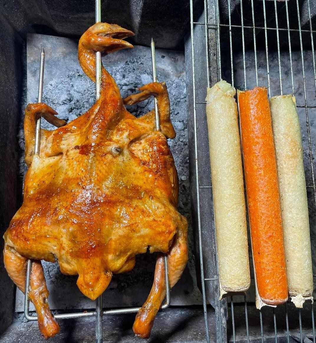 Gà nướng cơm lam Anh Béo