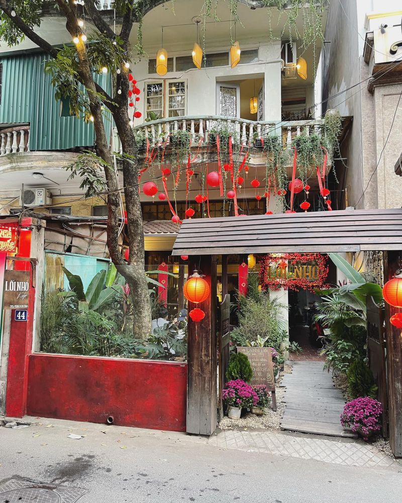 Lối Nhỏ Kafe không gian hoài cổ