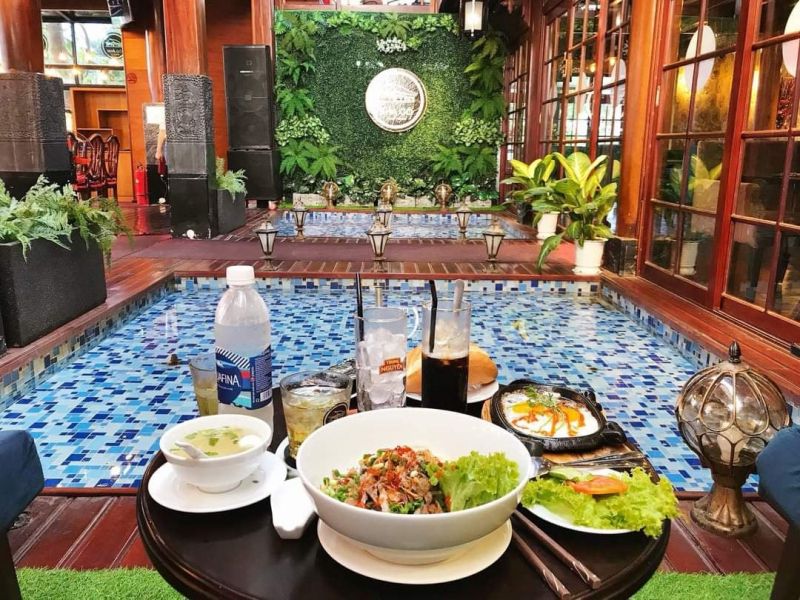 Nhà Gỗ Cafe cafe view đẹp ở Cần Thơ kiến trúc cổ