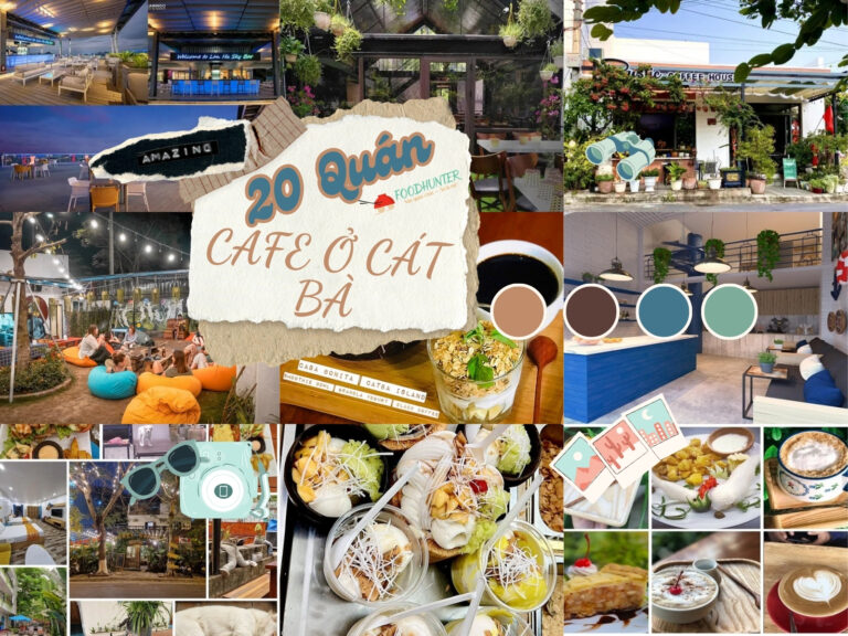 Top 20 Quán Cafe Ở Cát Bà View Biển Đẹp & Đồ Uống Ngon Nhất