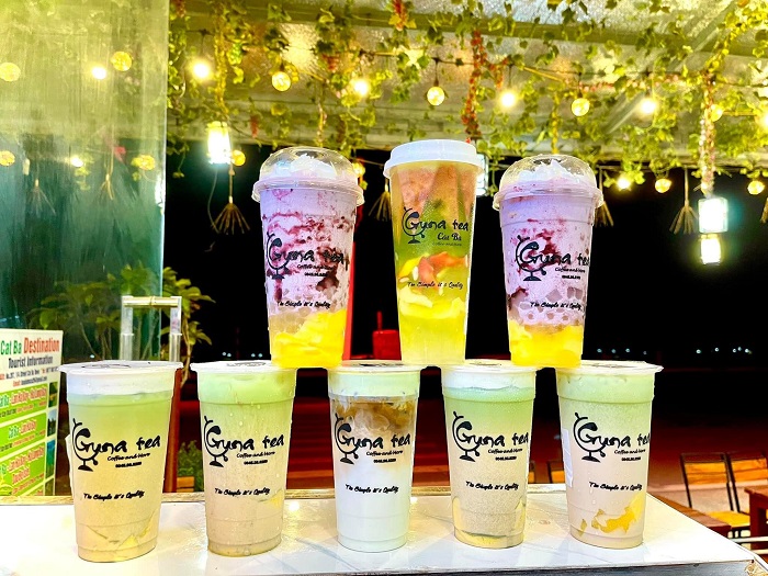 View cảng biển từ Guna Tea