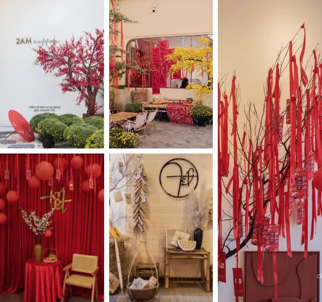 2AM Coffee không gian mở thoáng