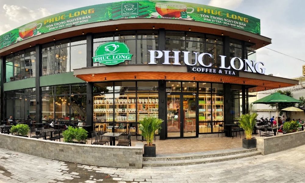 Phúc Long Coffee & Tea - quán cafe gần sân bay Tân Sơn Nhất với trà và cafe chất lượng