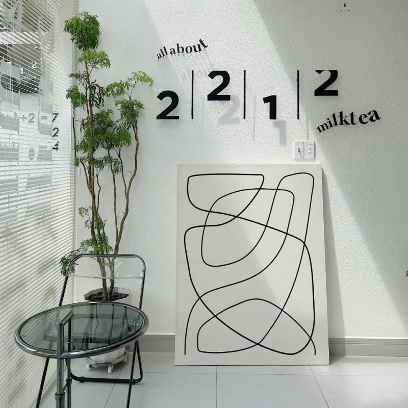 2212 Milktea không gian xanh mát thiên nhiên