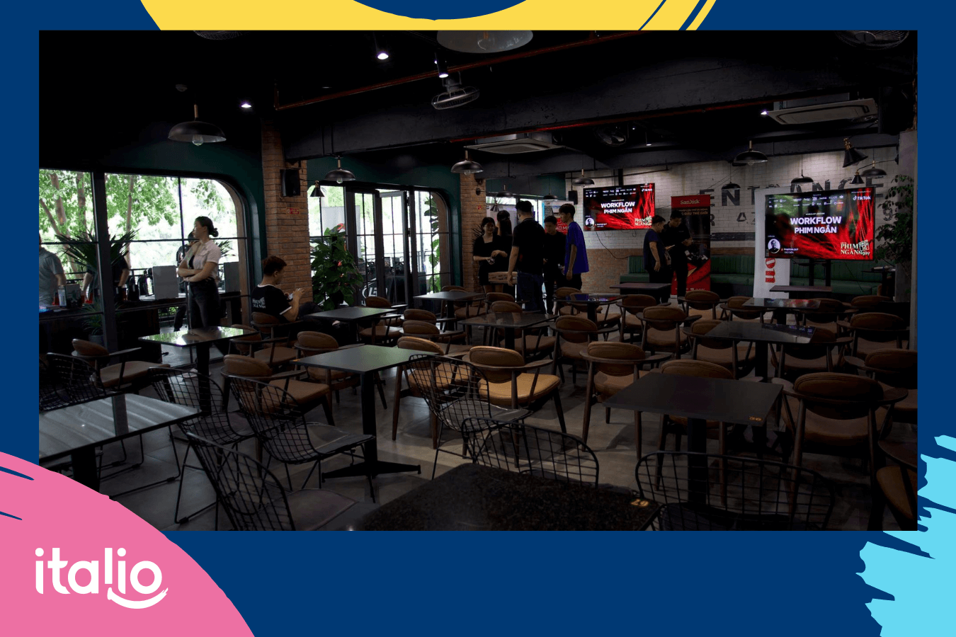 Vibas Coffee không gian rộng cho sự kiện