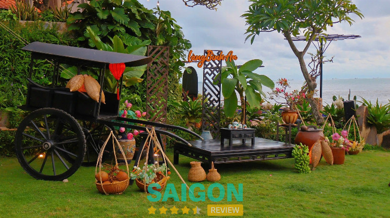 Làng Bình An - cafe view biển Vũng Tàu