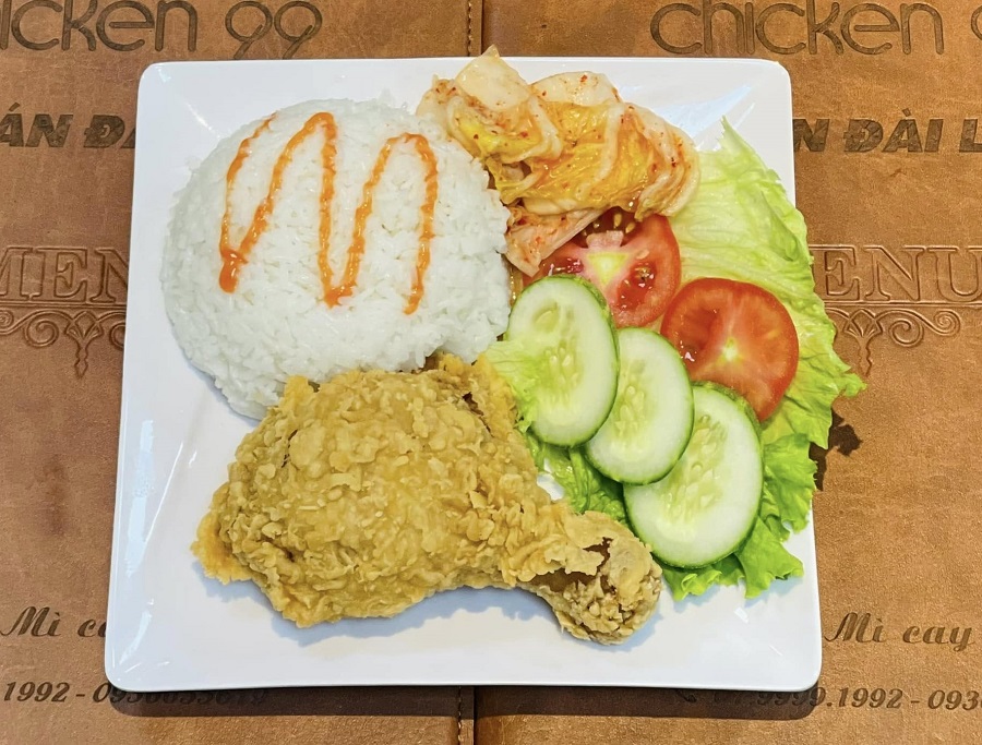 Cơm đùi gà rán Chicken99