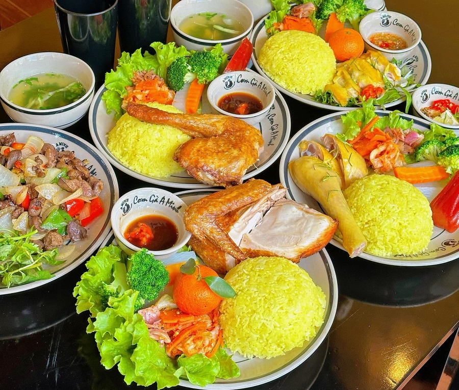 Cơm gà Bắc Ninh quán A Minh