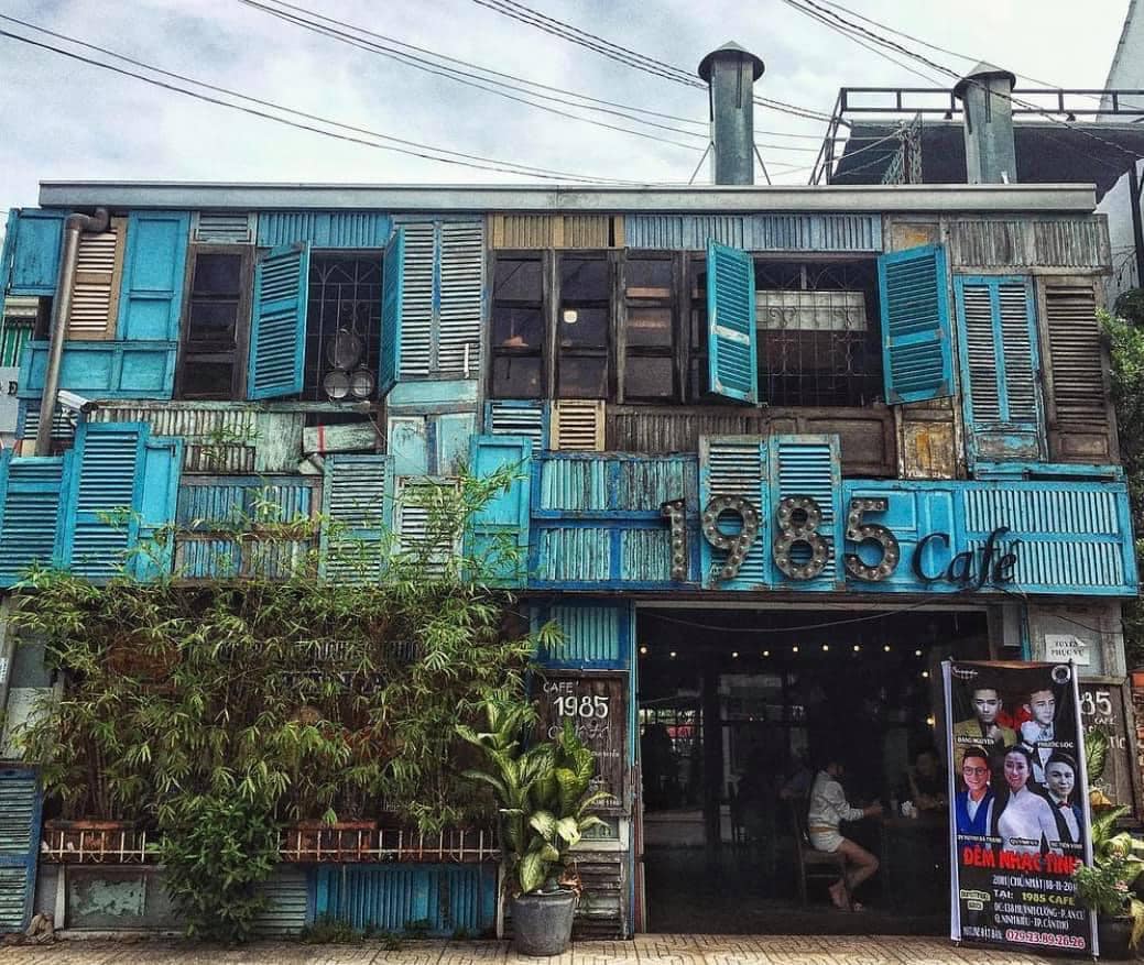 Cafe 1985 Can Tho phong cách hoài cổ
