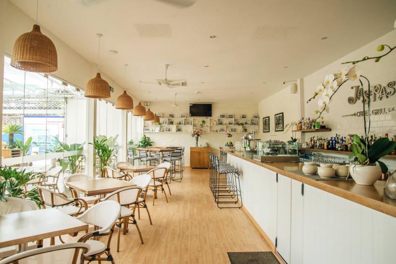 Jaspas nhà hàng Ý gia đình tại Sài Gòn