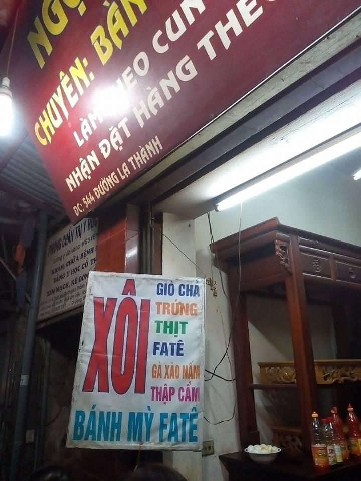 Xôi Đêm Đê La Thành