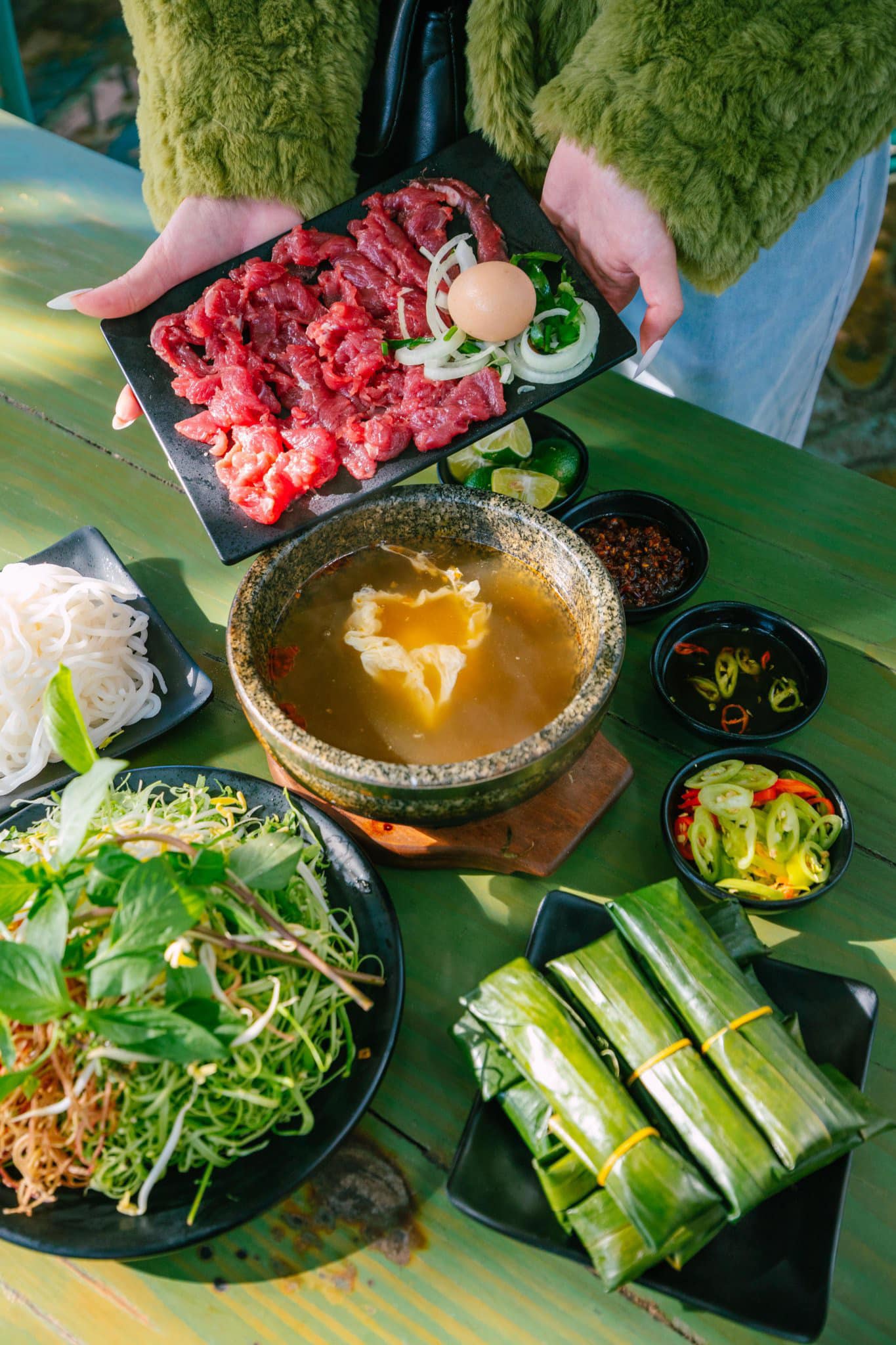 Bún Bò Thố Đá HOA DÓ Đà Lạt