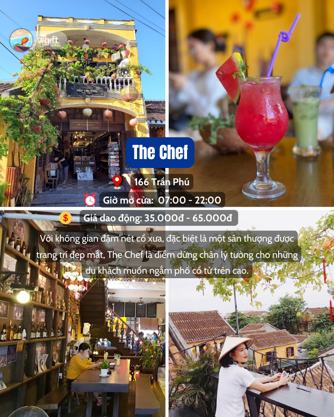 The Chef - Quán cafe Hội An ở trên cao