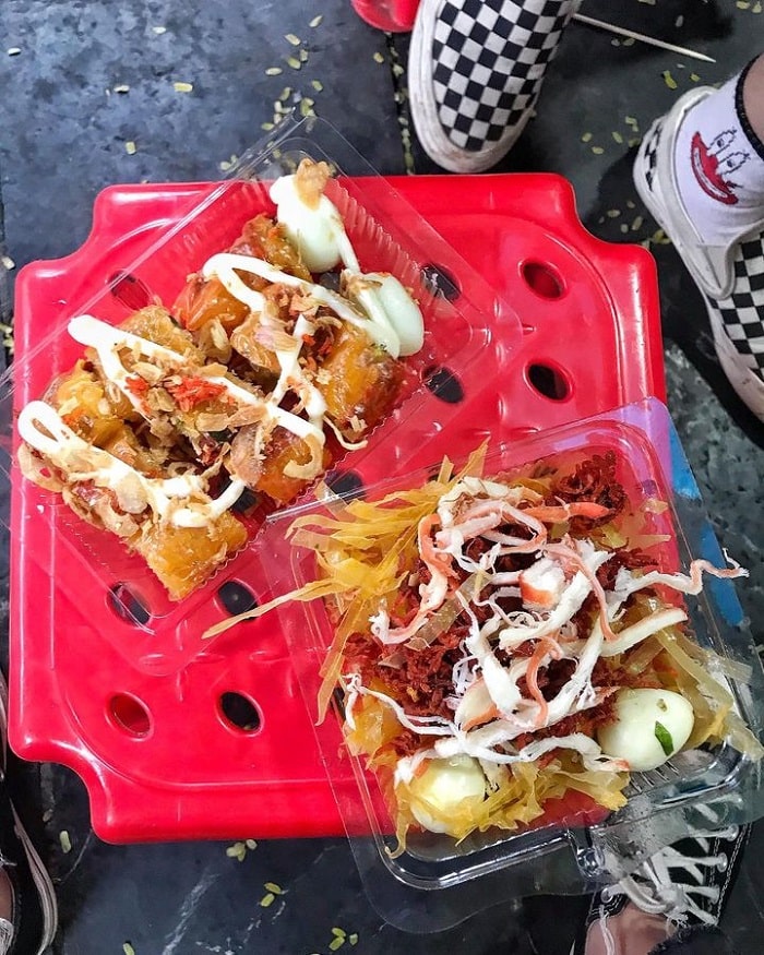 Bánh tráng trộn Hàng Trống